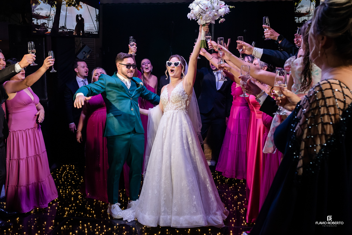 Festa de Casamento realizada no Nosso Spaço Vip em Guaratinguetá