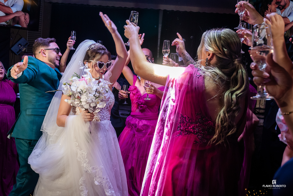 Festa de Casamento realizada no Nosso Spaço Vip em Guaratinguetá