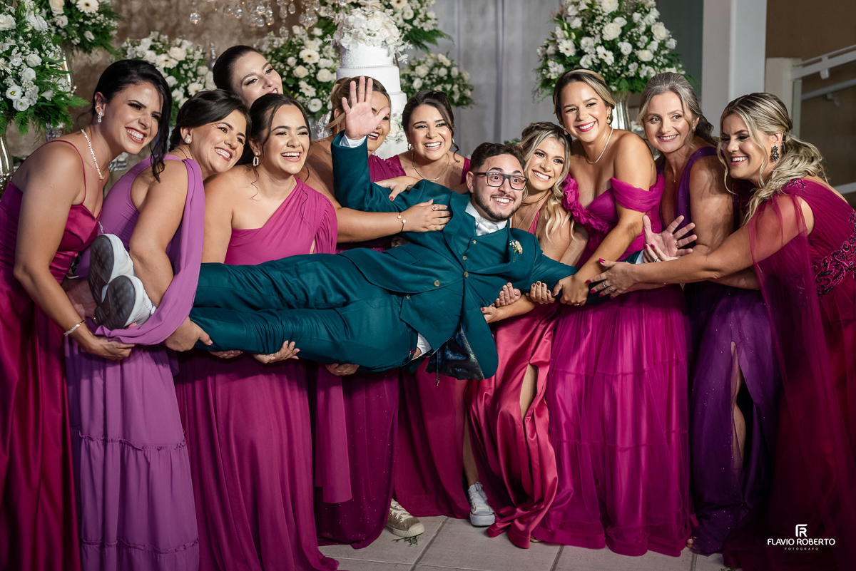 Festa de Casamento realizada no Nosso Spaço Vip em Guaratinguetá