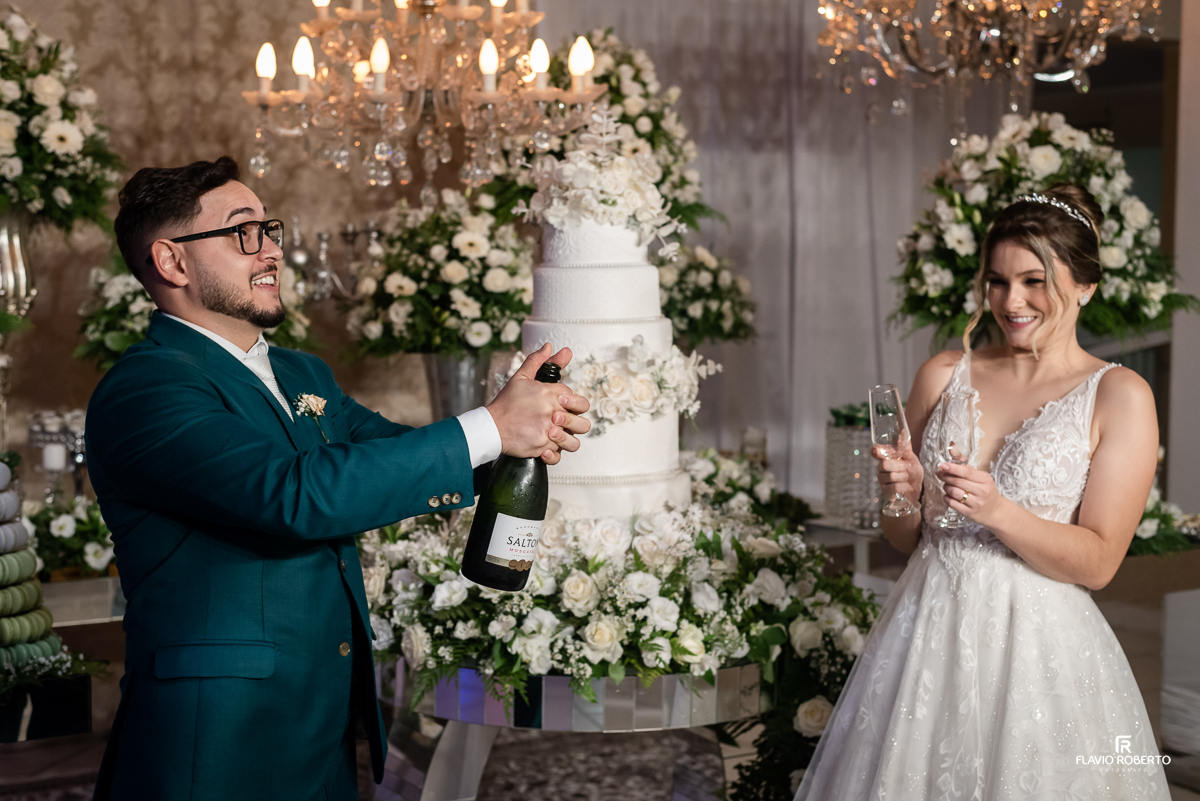 Festa de Casamento realizada no Nosso Spaço Vip em Guaratinguetá