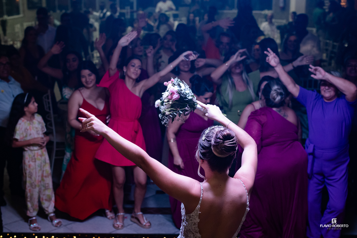 Festa de Casamento realizada no Nosso Spaço Vip em Guaratinguetá