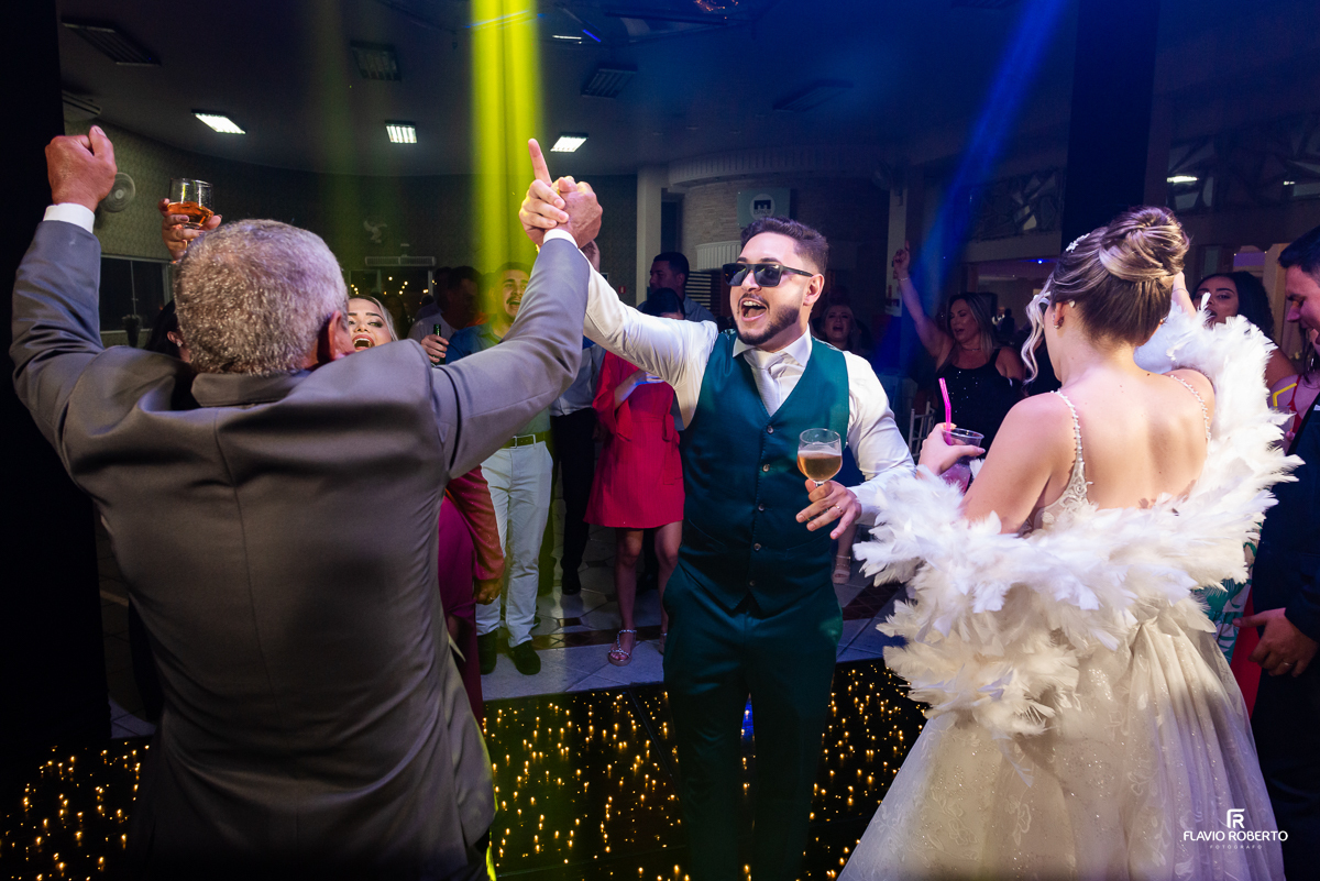Festa de Casamento realizada no Nosso Spaço Vip em Guaratinguetá