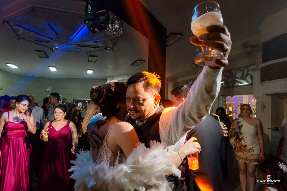 Festa de Casamento realizada no Nosso Spaço Vip em Guaratinguetá