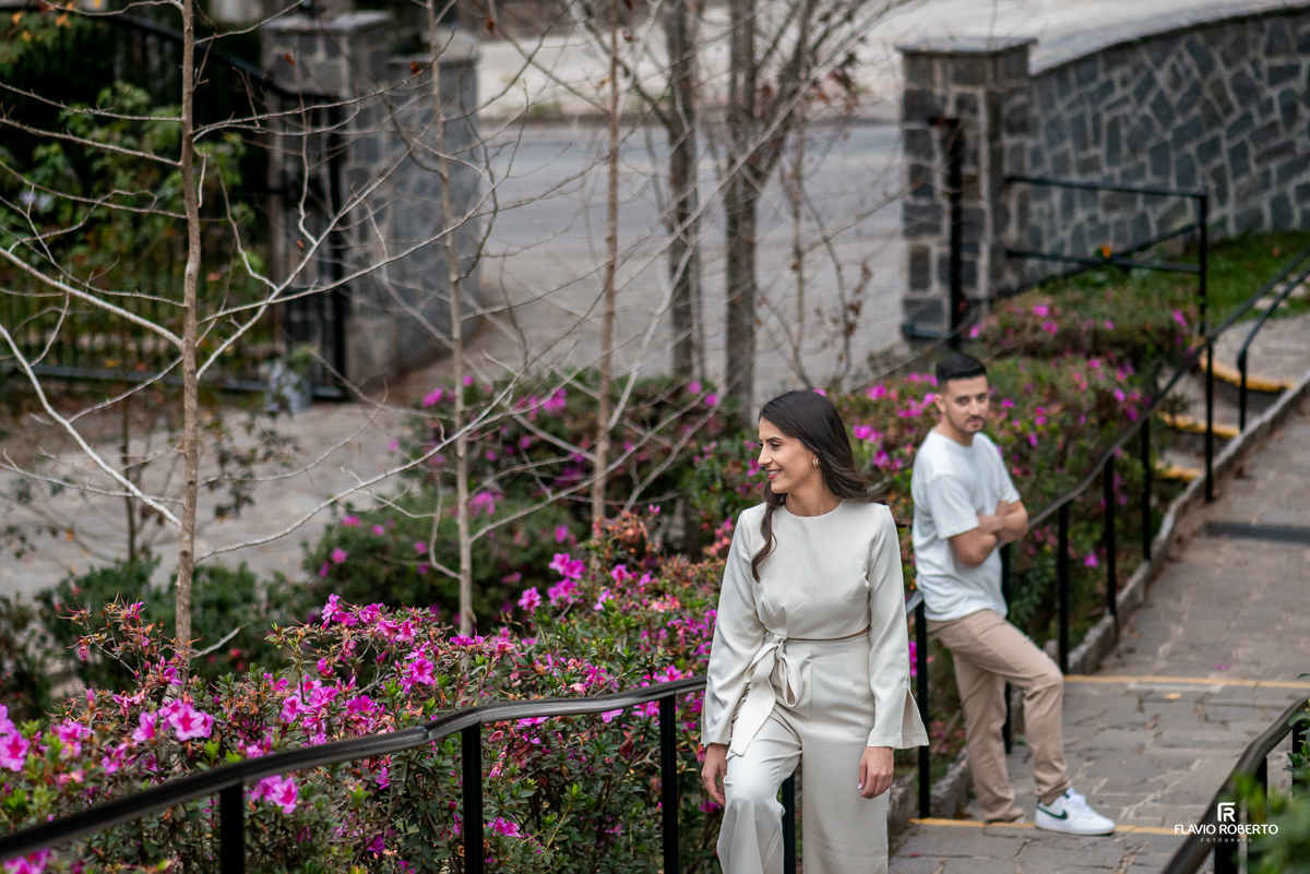 Ensaio Pre Wedding no Mosteiro de Sao João em Campos do Jordão
