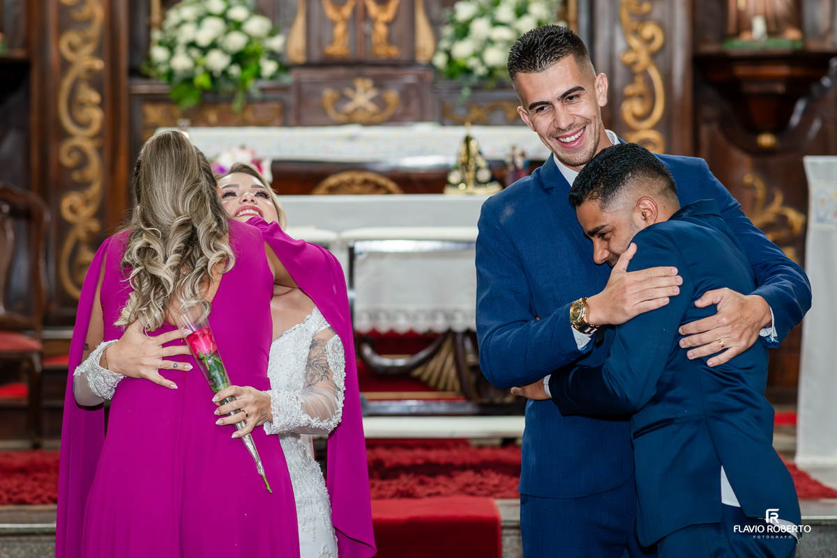 Casamento da Joyce e Felipe no Convento Nossa Senhora das Graças em Guaratinguetá
