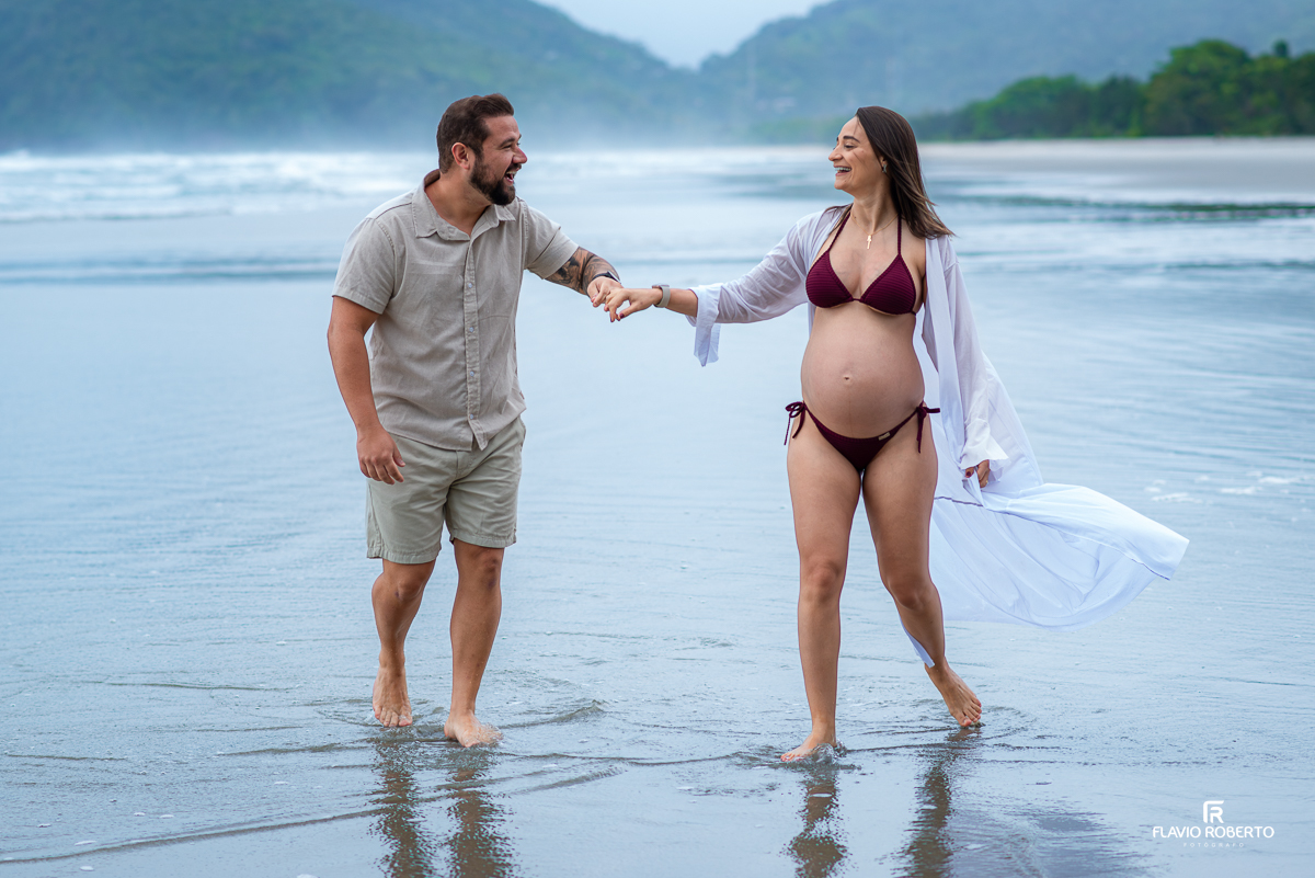 Ensaio de Gestante em Ubatuba
