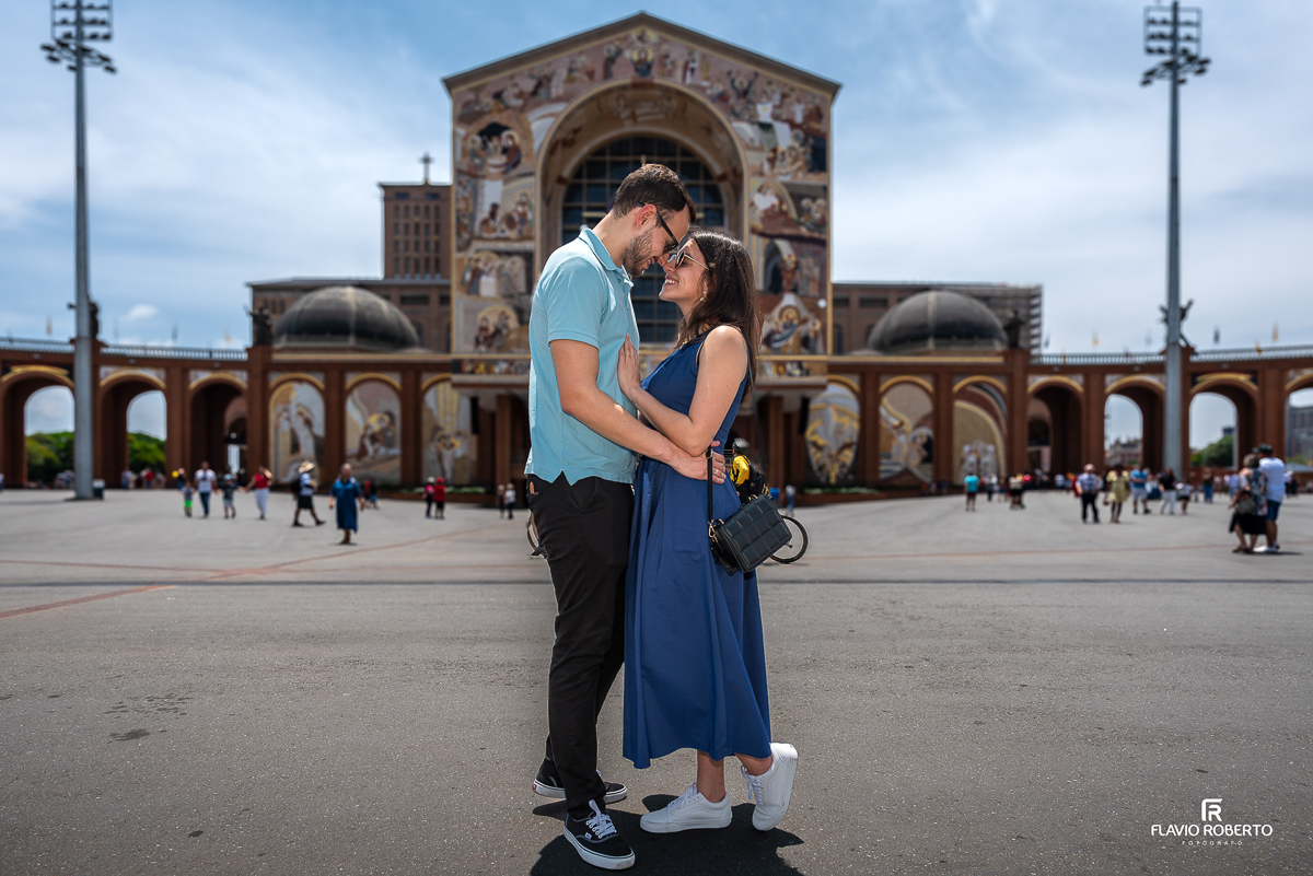 Pedido de Casamento surpresa no Santuário Nacional de Aparecida