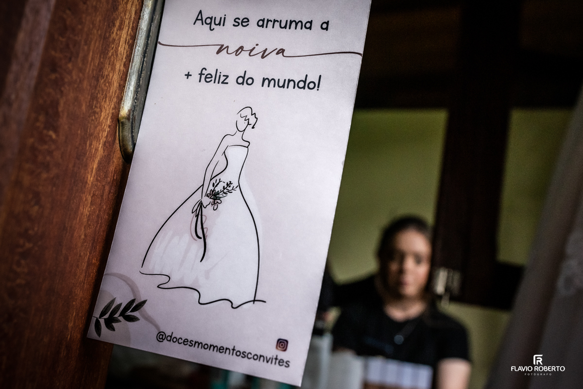 Making Of da Noiva no Espaço Colar de Ouro em Cunha