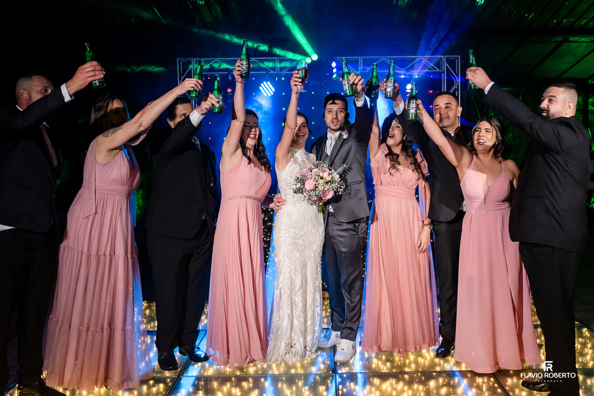 Festa de Casamento no Buffet Requinte em Taubaté