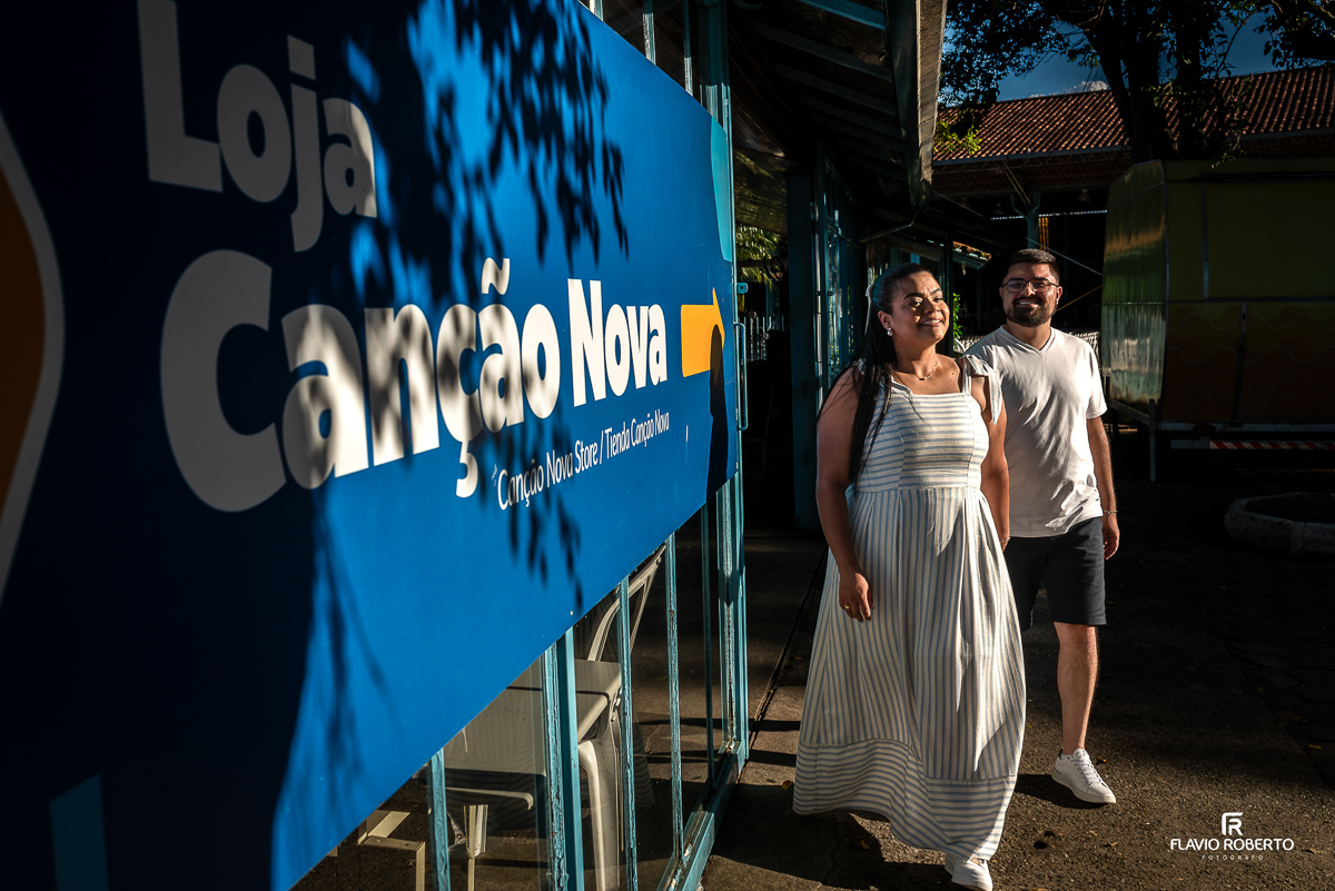 Ensaio Pre Wedding na Canção Nova em Cachoeira Paulista