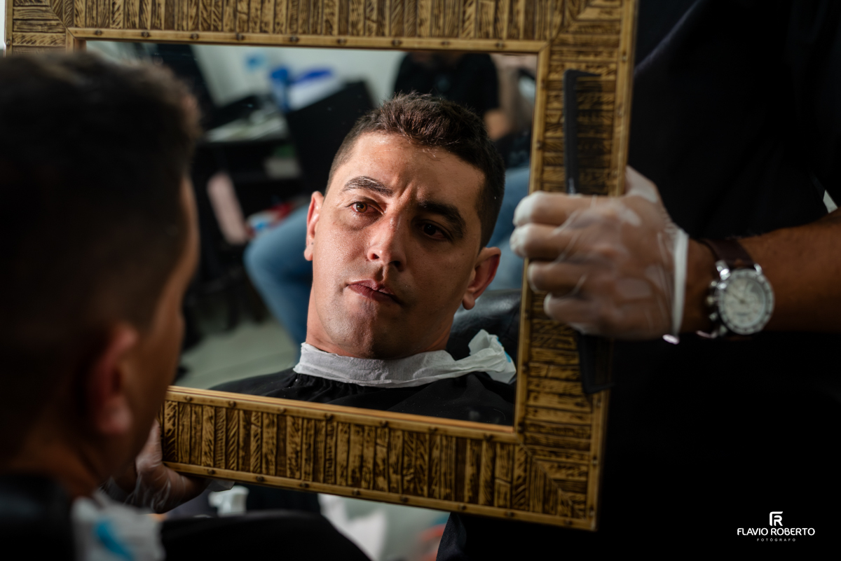 Making Of do Noivo durante Casamento em Cunha-SP