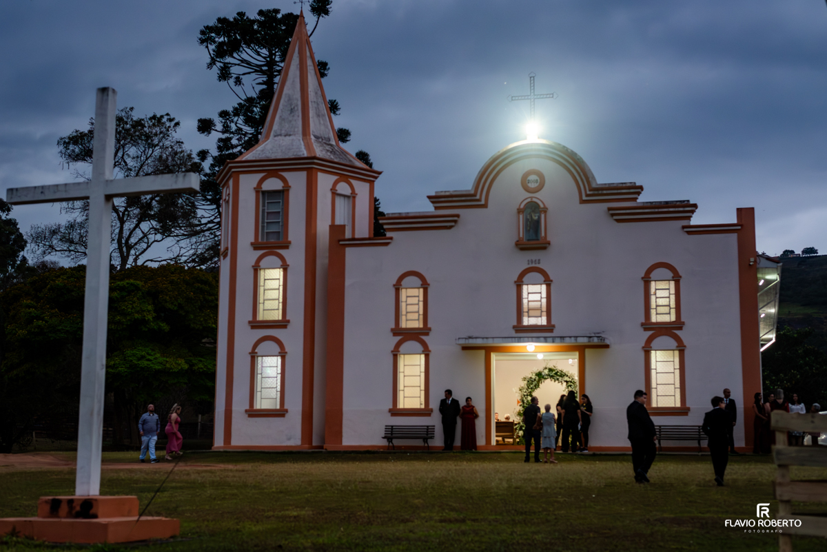 Casamento na Igreja São José da Boa Vista em Cunha