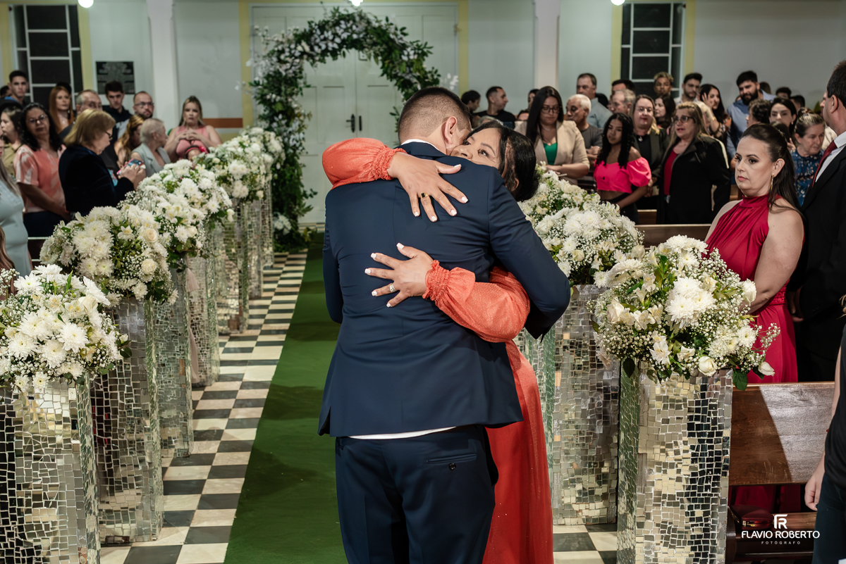 Casamento na Igreja São José da Boa Vista em Cunha