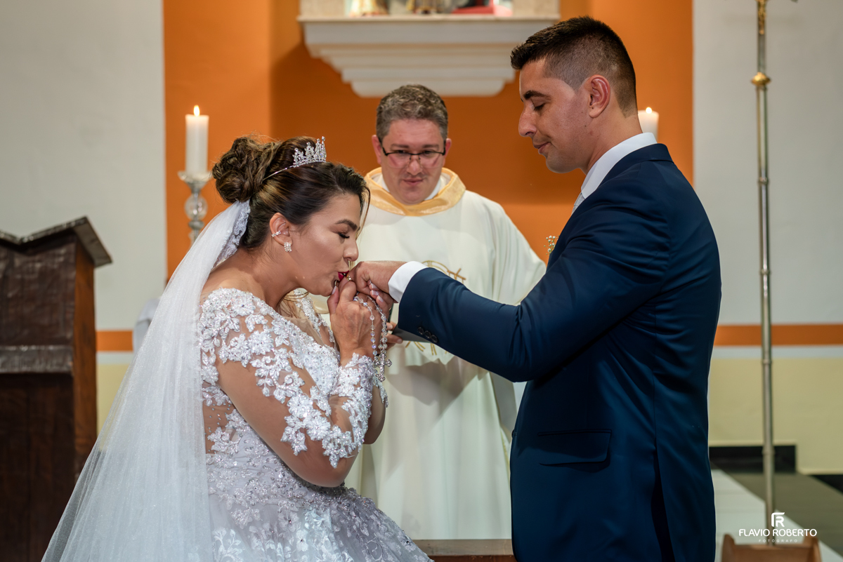 Casamento na Igreja São José da Boa Vista em Cunha