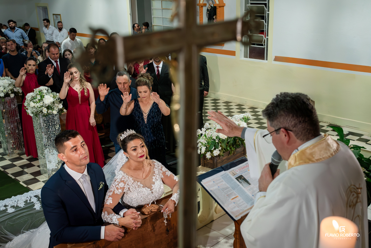 Casamento na Igreja São José da Boa Vista em Cunha
