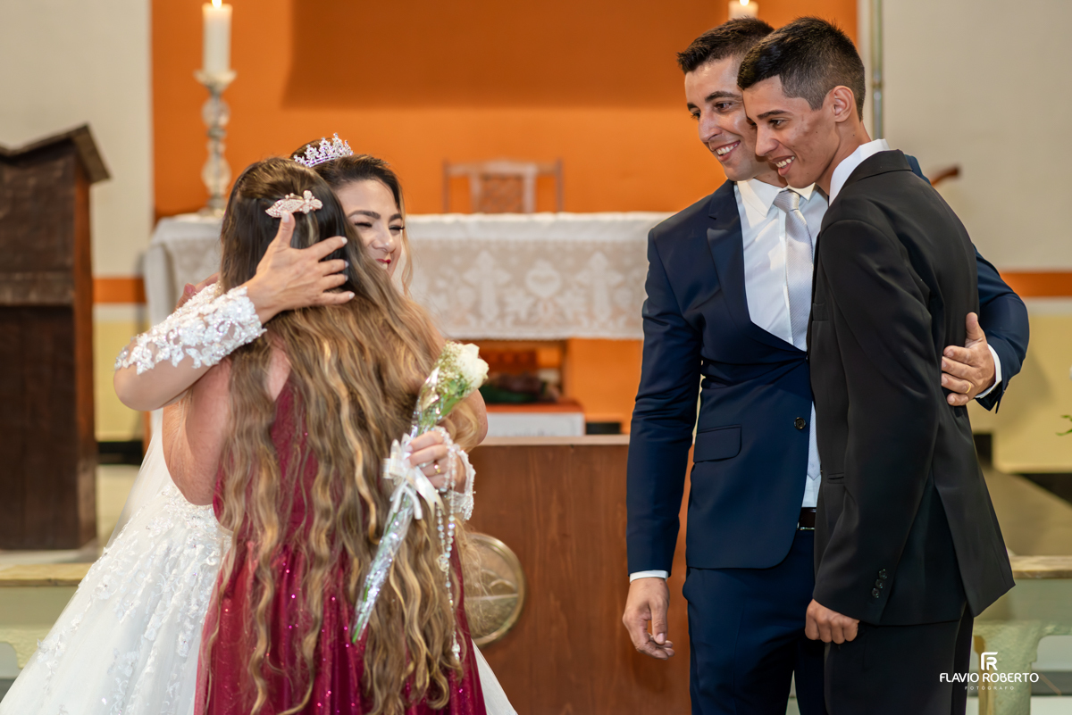 Casamento na Igreja São José da Boa Vista em Cunha