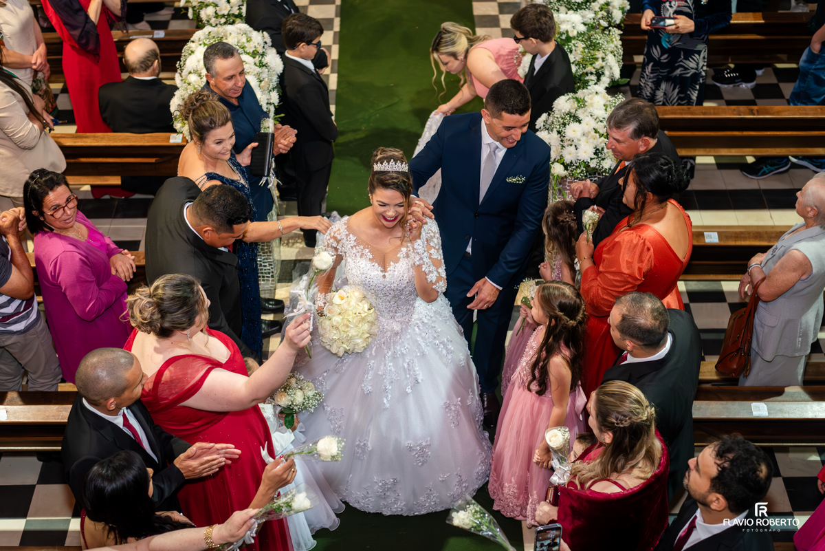 Casamento na Igreja São José da Boa Vista em Cunha