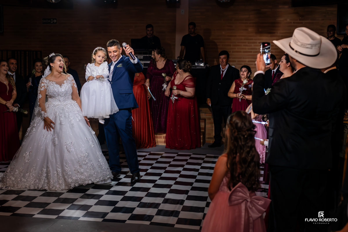 Festa de Casamento no Salão Capiberibe em Cunha