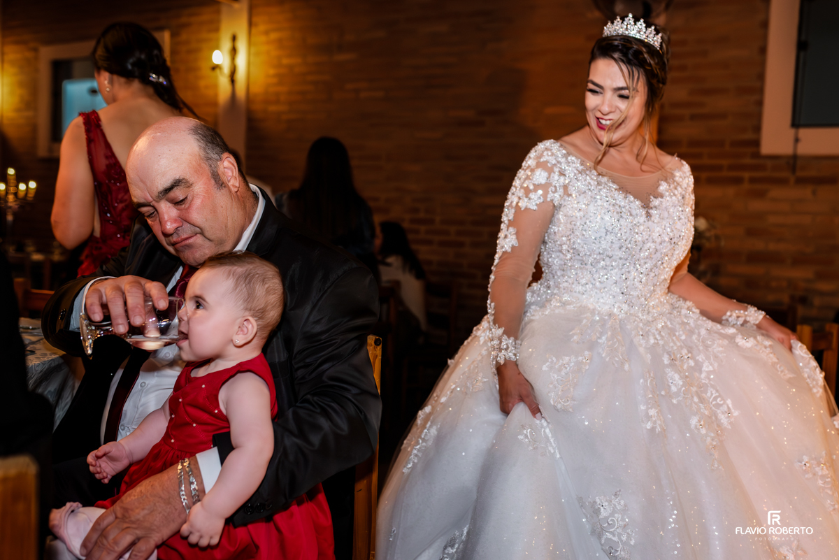 Festa de Casamento no Salão Capiberibe em Cunha