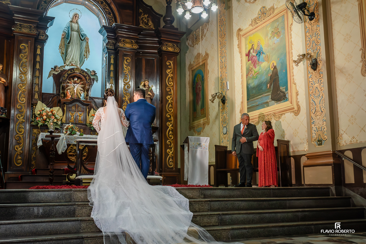 Casamento no Convento de Nossa Senhora das Graças  em Guaratinguetá 