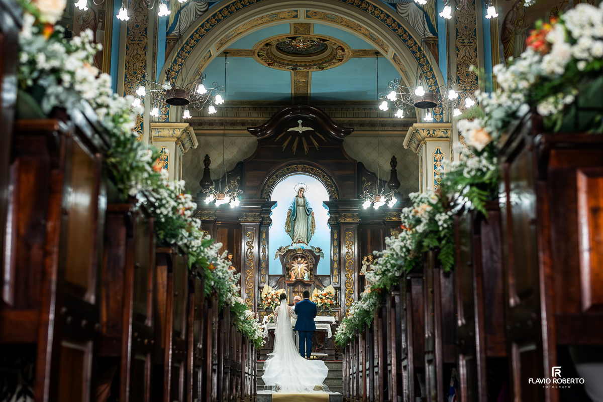 Casamento no Convento de Nossa Senhora das Graças  em Guaratinguetá 