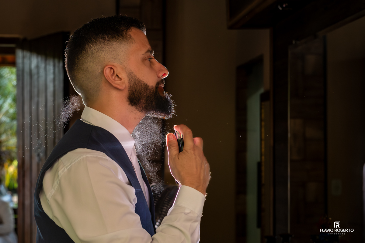 Making Of do Noivo no Recanto Vip em Guaratinguetá, SP