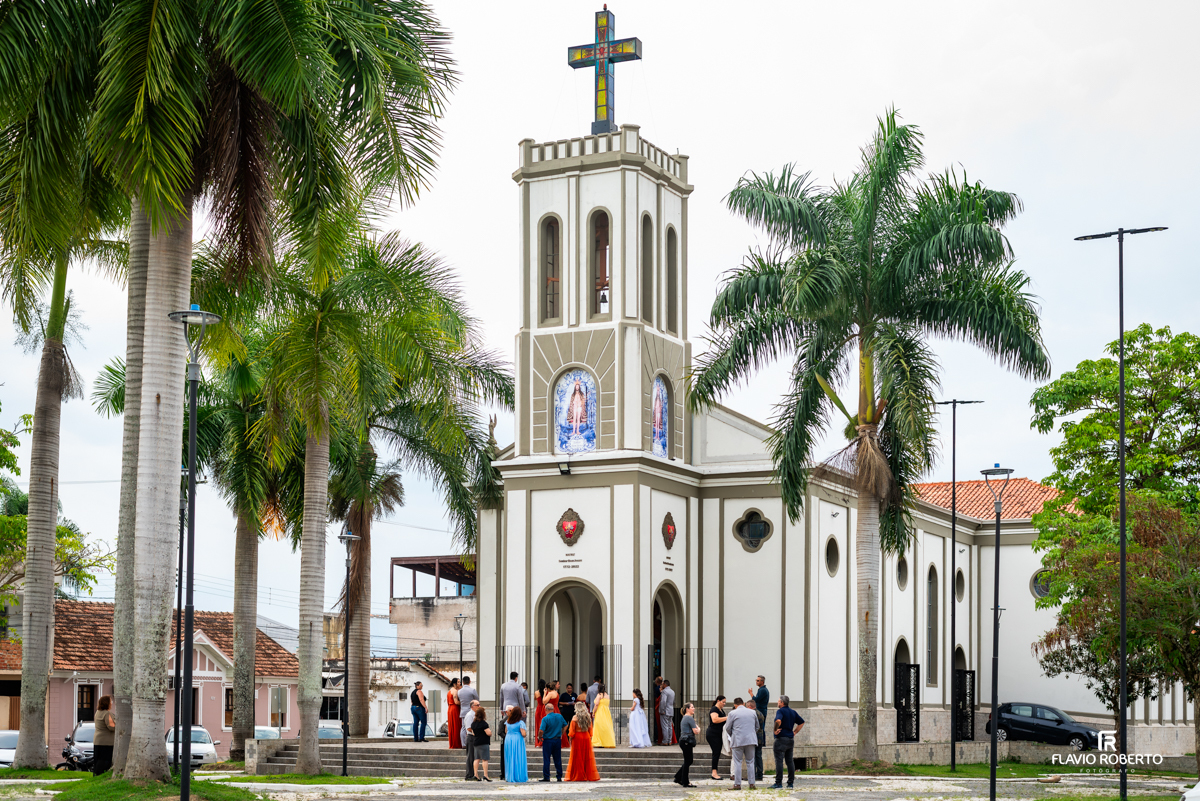 Casamento na Matriz Senhor Bom Jesus na cidade do Potim, SP