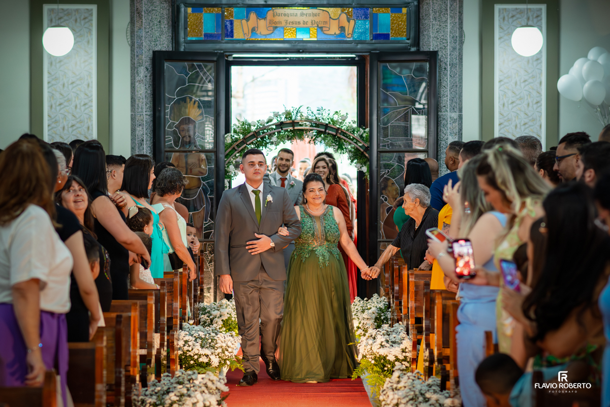 Casamento na Matriz Senhor Bom Jesus na cidade do Potim, SP