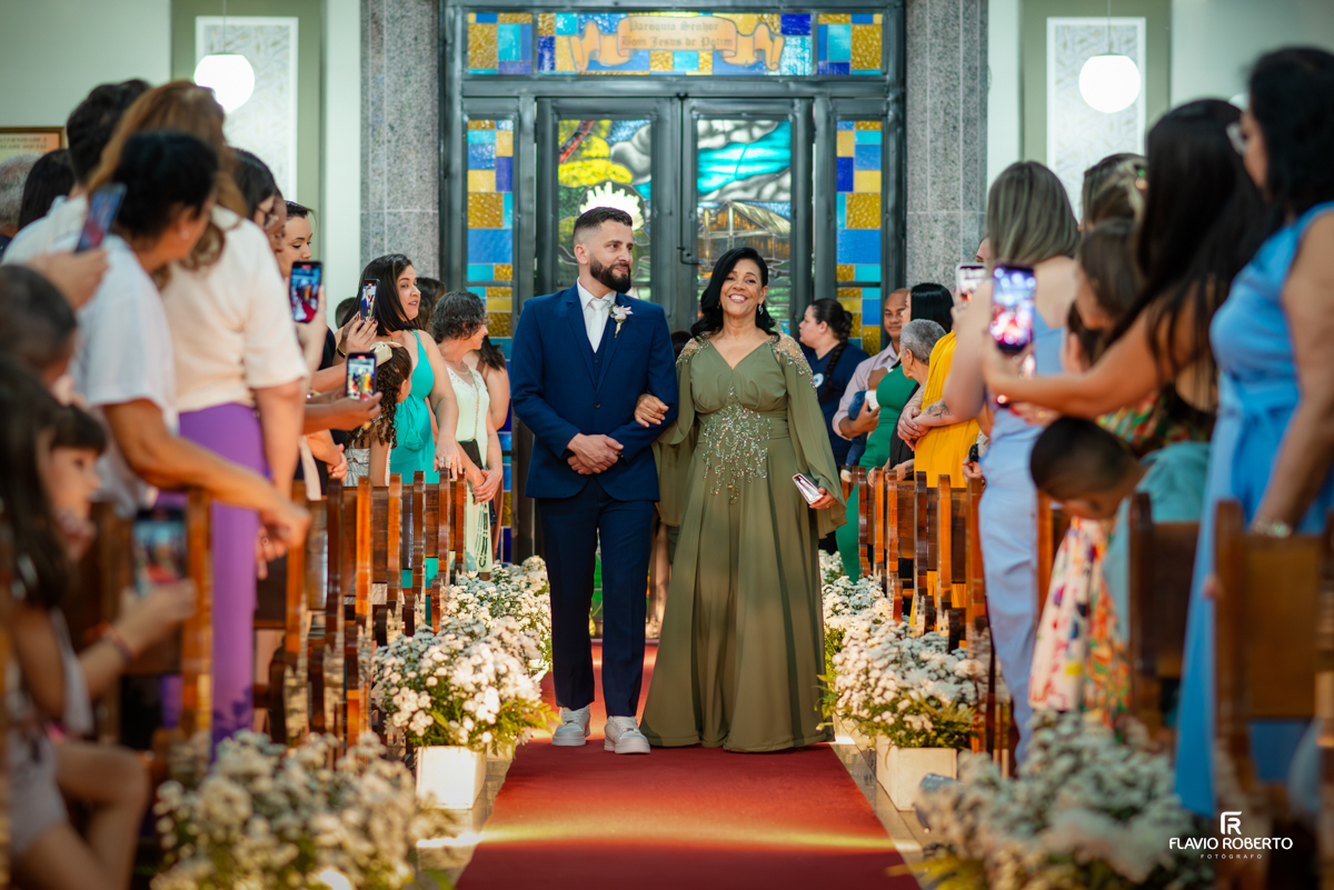 Casamento na Matriz Senhor Bom Jesus na cidade do Potim, SP