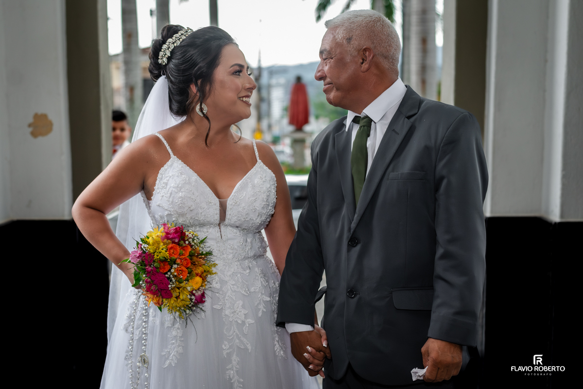 Casamento na Matriz Senhor Bom Jesus na cidade do Potim, SP