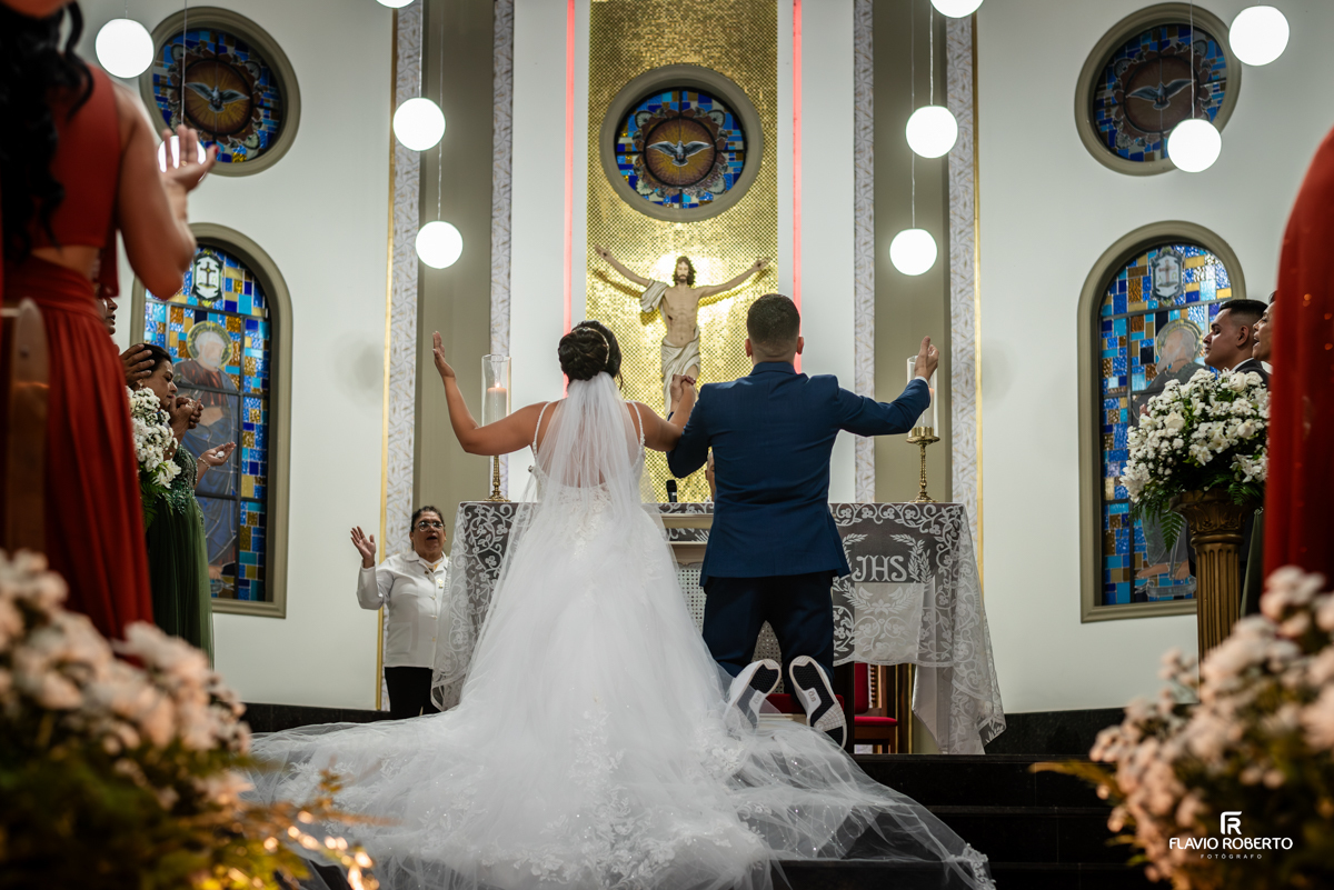 Casamento na Matriz Senhor Bom Jesus na cidade do Potim, SP