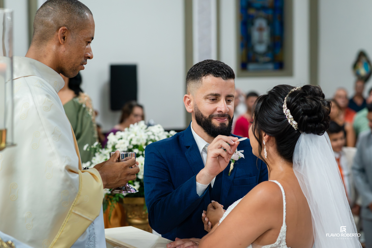 Casamento na Matriz Senhor Bom Jesus na cidade do Potim, SP