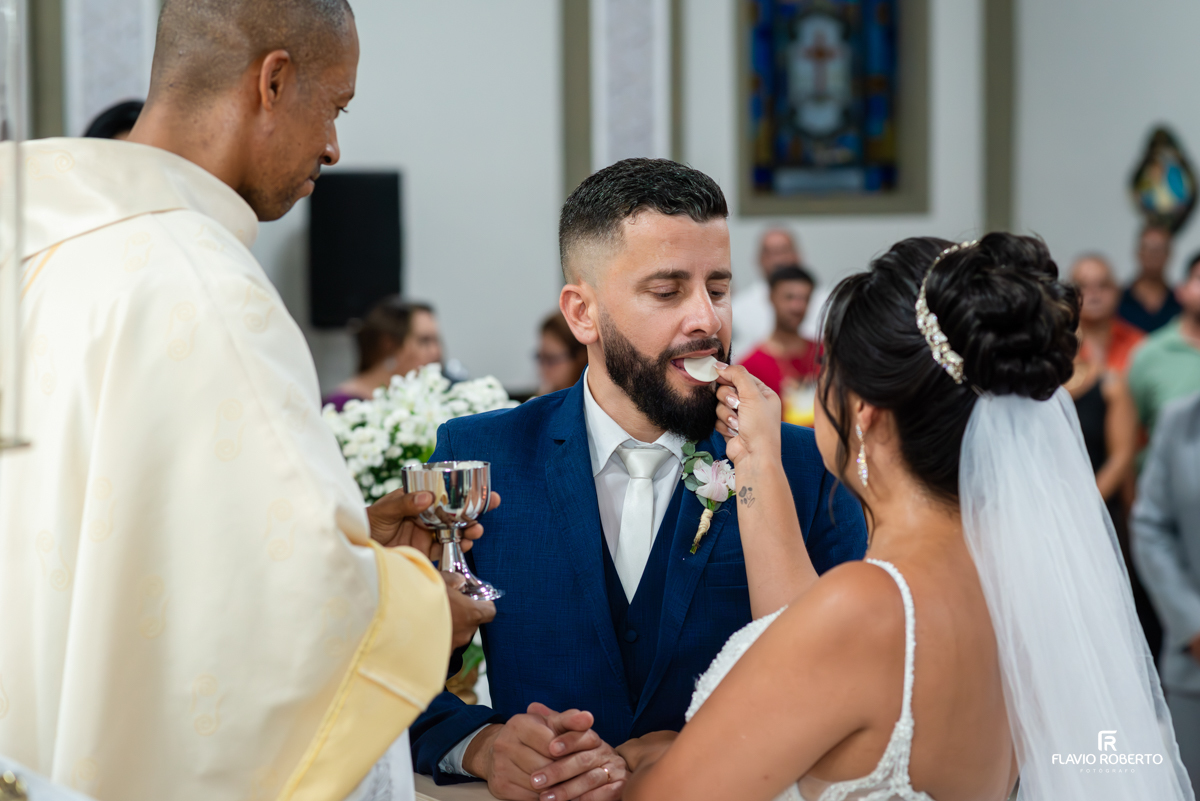 Casamento na Matriz Senhor Bom Jesus na cidade do Potim, SP