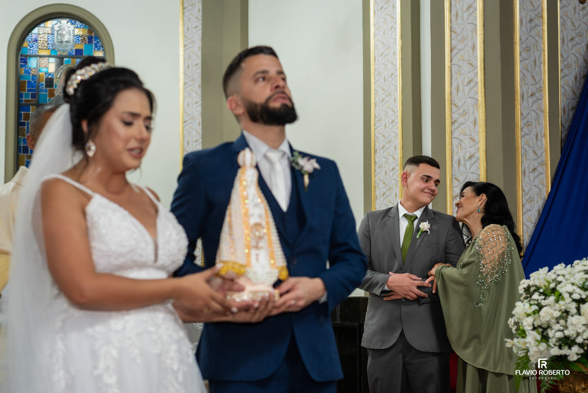 Casamento na Matriz Senhor Bom Jesus na cidade do Potim, SP