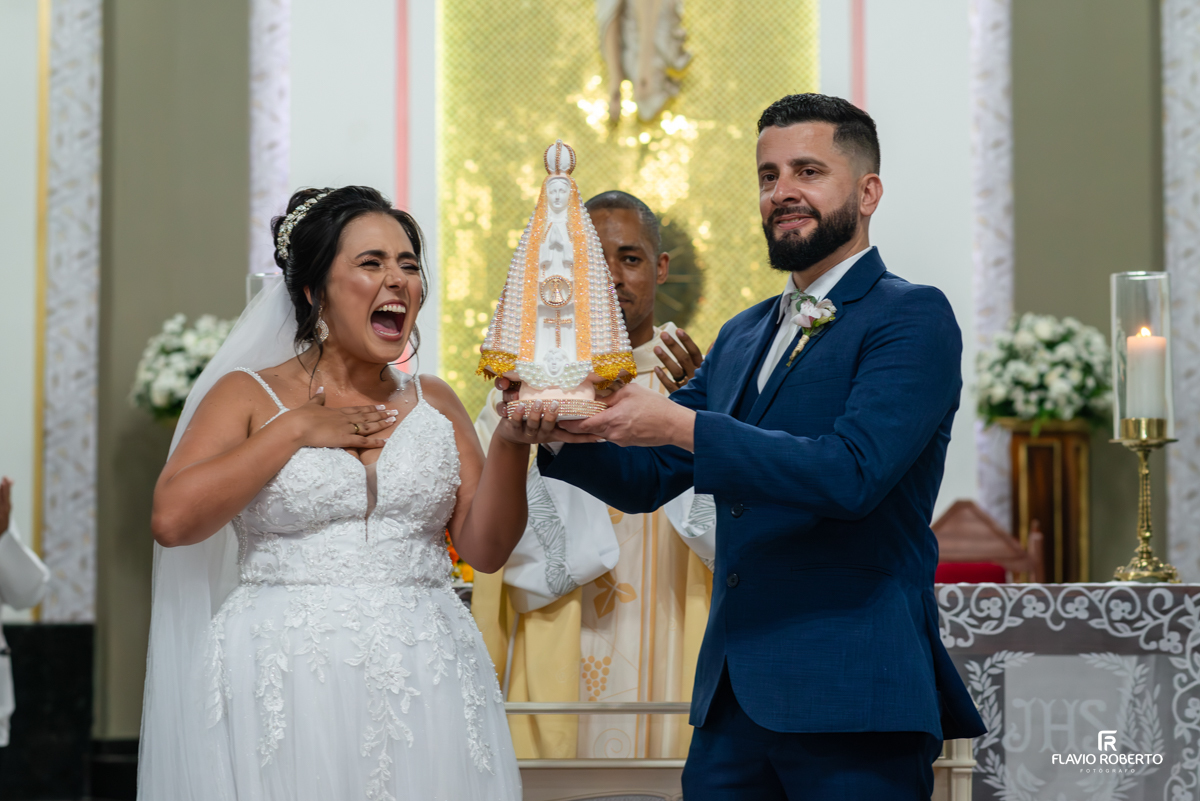 Casamento na Matriz Senhor Bom Jesus na cidade do Potim, SP