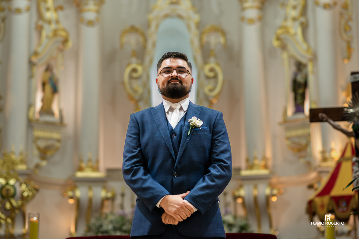 Casamento na Basílica do Senhor Bom Jesus em Tremembé, SP