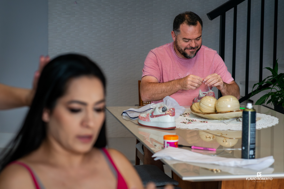 Making Of da Debutante por Karina Garcia em Lorena