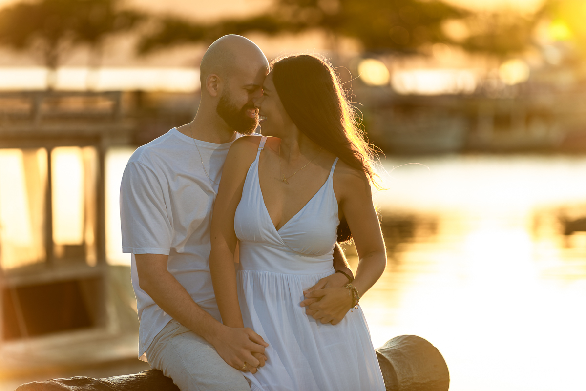 Pre Wedding durante o nascer do sol no Centro Histórico de Paraty, Rio de Janeiro