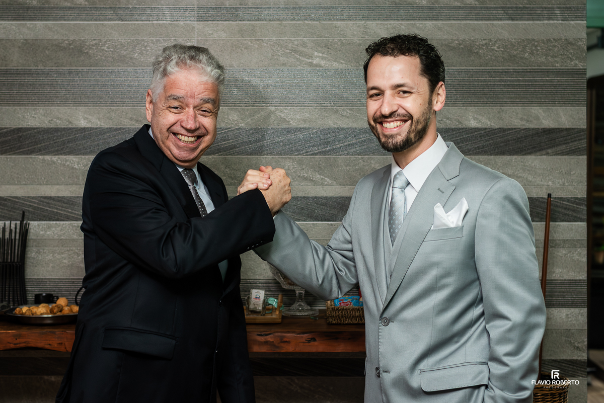 Making Of do Noivo Com seus familiares e amigos no Villa Lyon de Taubaté.