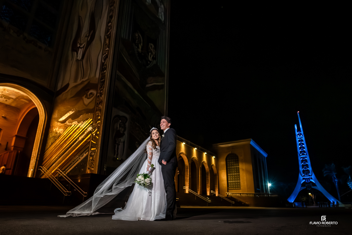 Casamento da Jhennifer e Guilherme no Santuário Nacional de Aparecida
