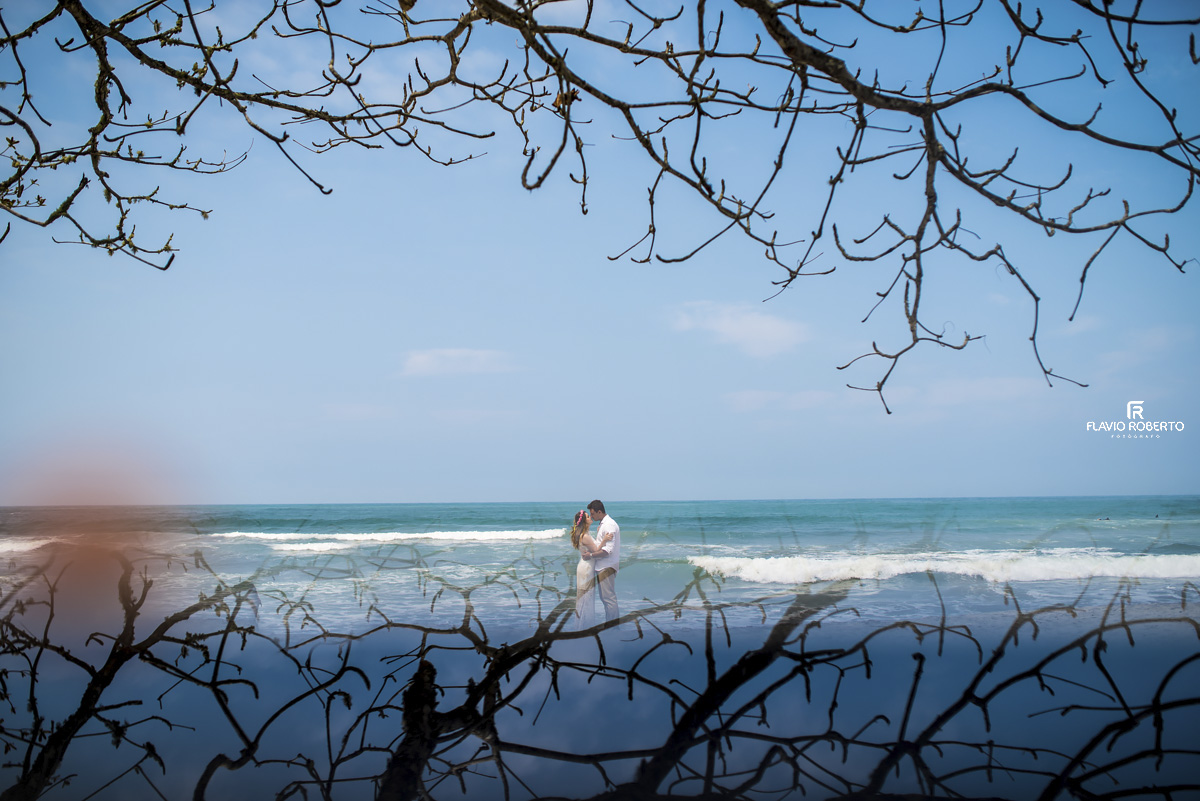 ensaio pre wedding nas praia de Ubatuba