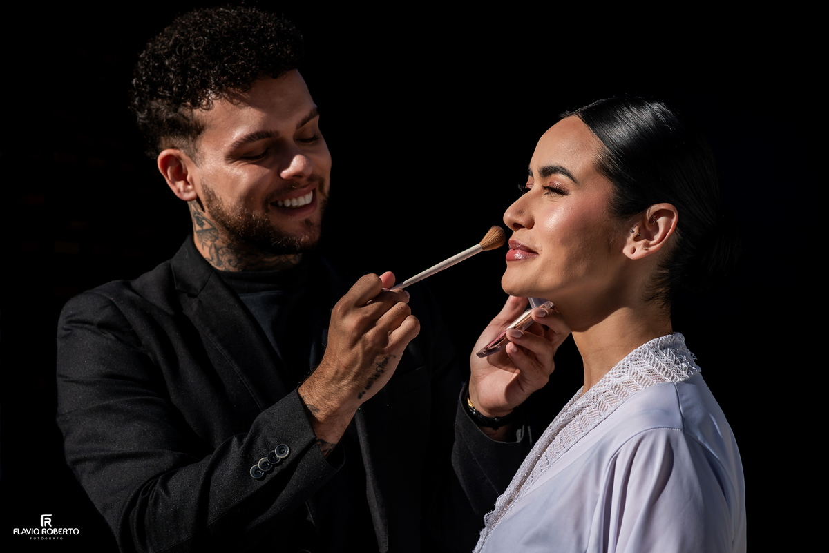 Maquiagem da noiva no Beauty Express em São José dos Campos
