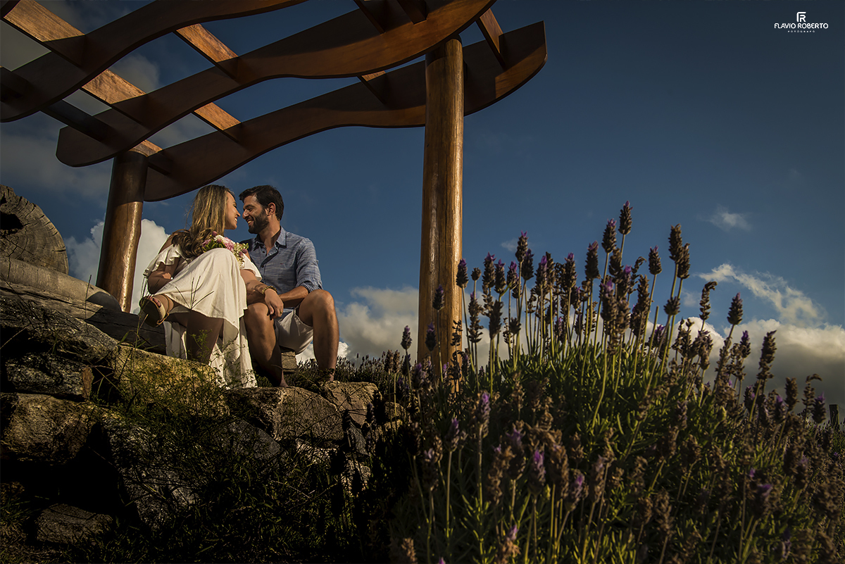 Ensaio Pre Wedding no Lavandário de Cunha