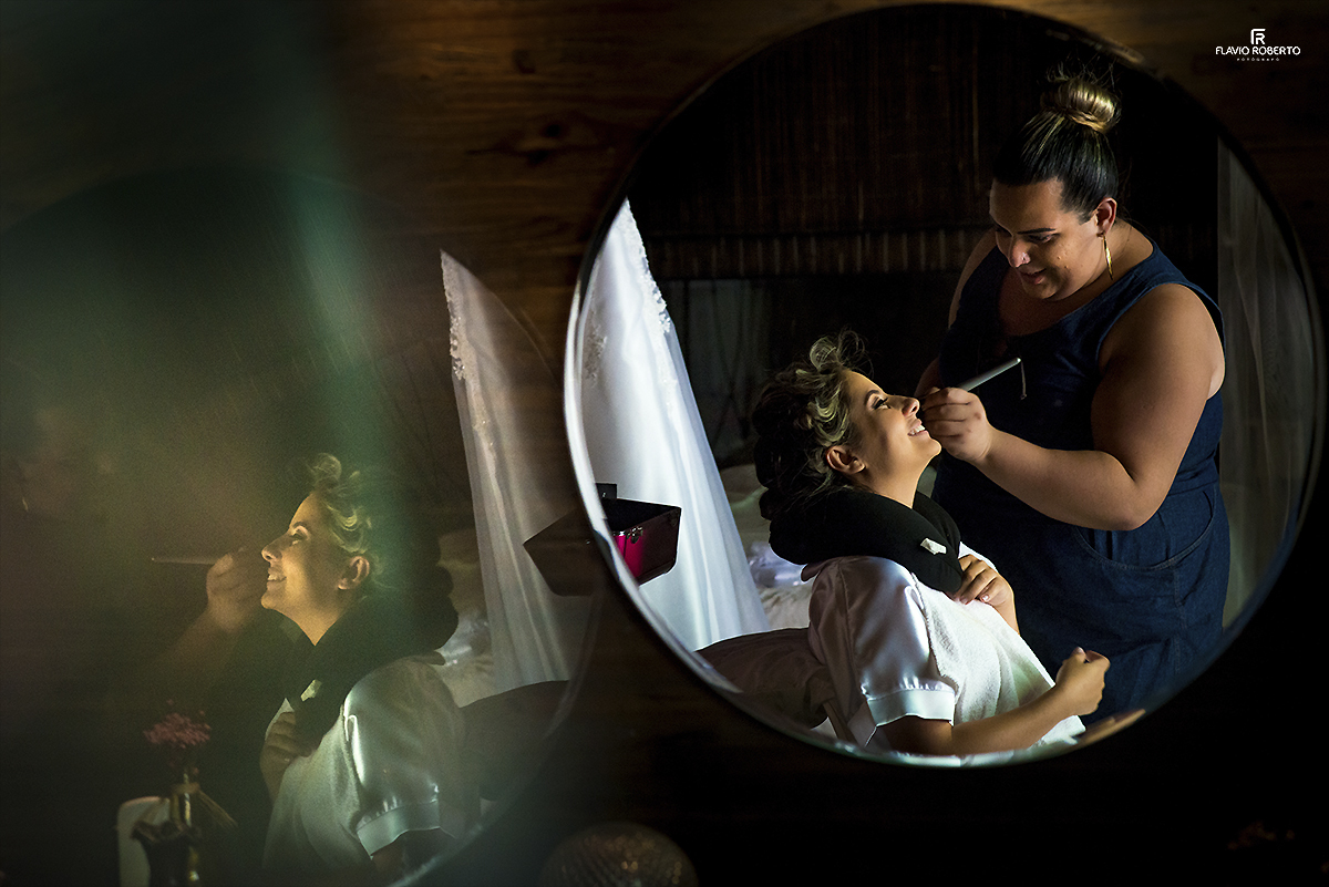 Making Off da Noiva. Casamento Campestre no Recanto Vip em Guaratinguetá-SP