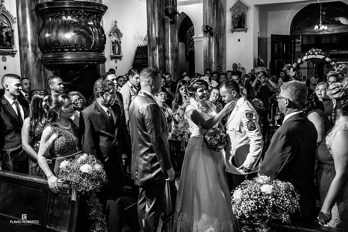 Entrada da Noiva no casamento no Santuario de sao benedito