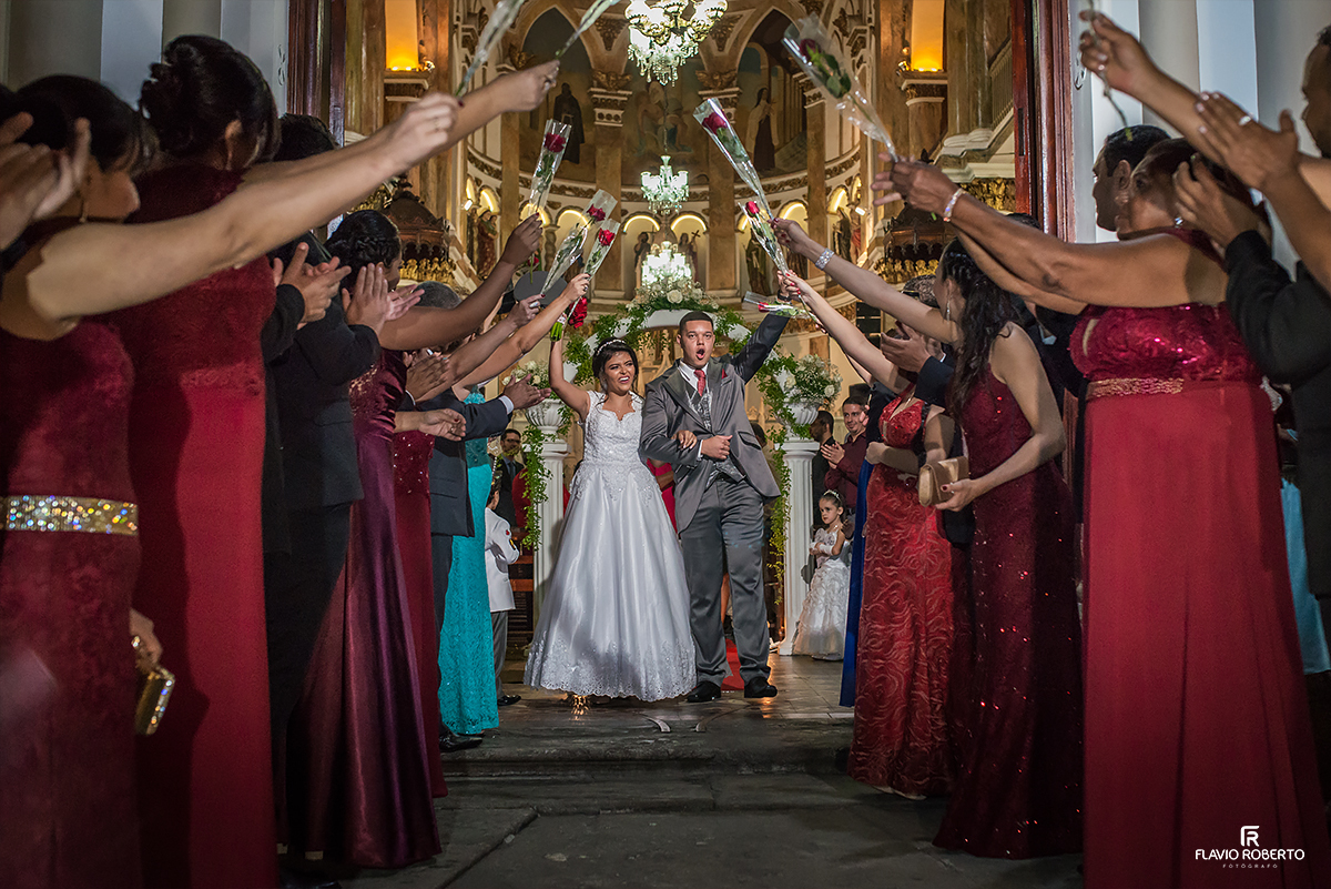 Casamento no Santuário de Sao Benedito em Lorena