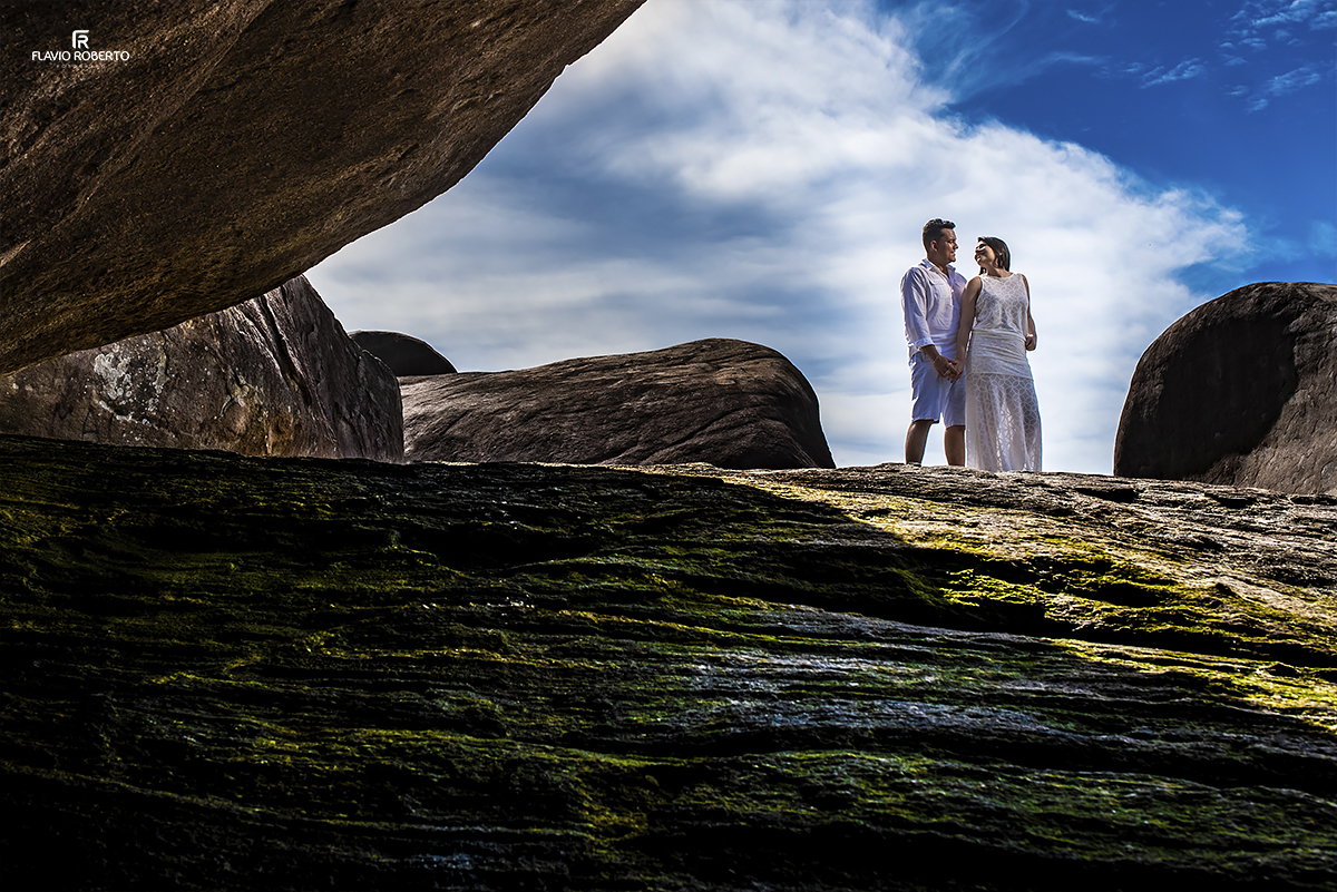 Ensaio Pre Wedding de Casal na Praia do Cepillo em Trindade - Rio de Janeiro