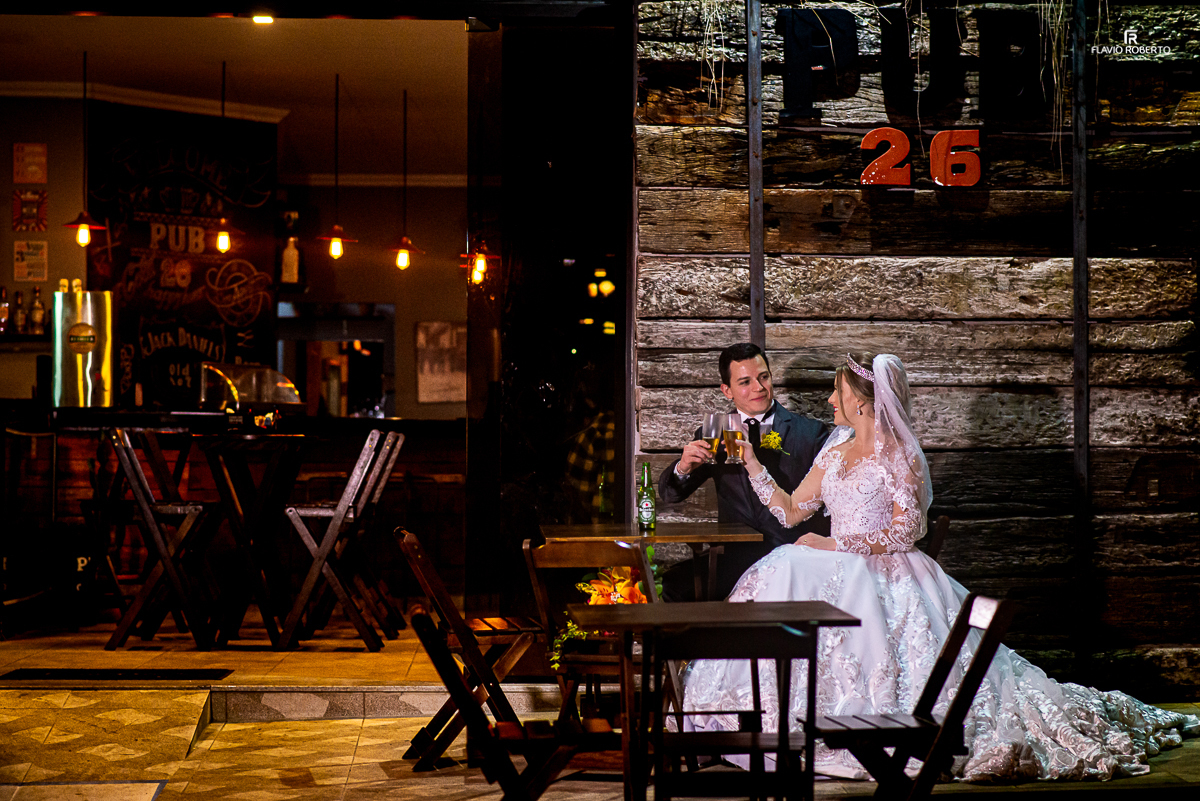 Noivos no PUB 26 de Cachoeira Paulista