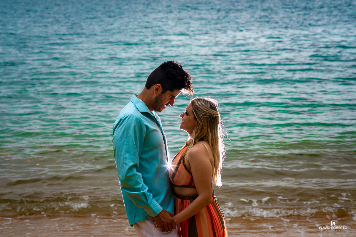 Ensaio Pre Wedding em Ubatuba - Ensaio de Casal com passeio de Lancha no Litoral Paulista