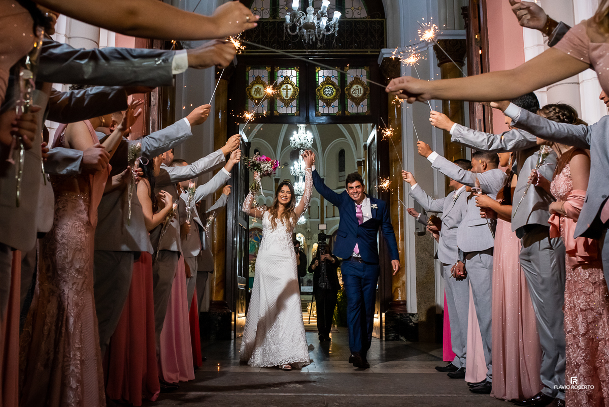 Casamento na Catedral de Nossa Senhora da Piedade em Lorena.